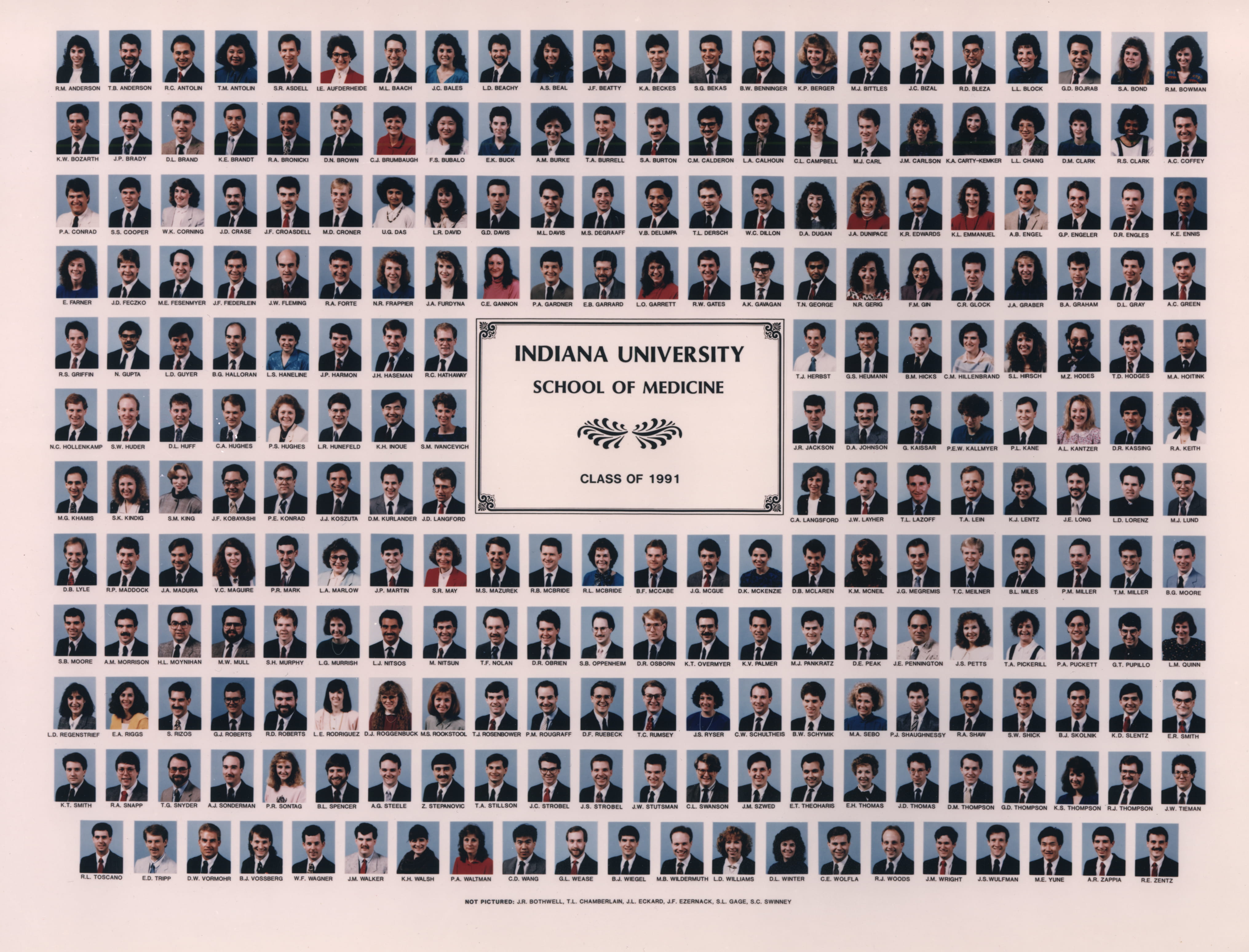 1991 composite class photo
