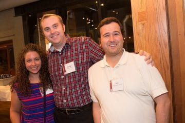 3 people posing for photo