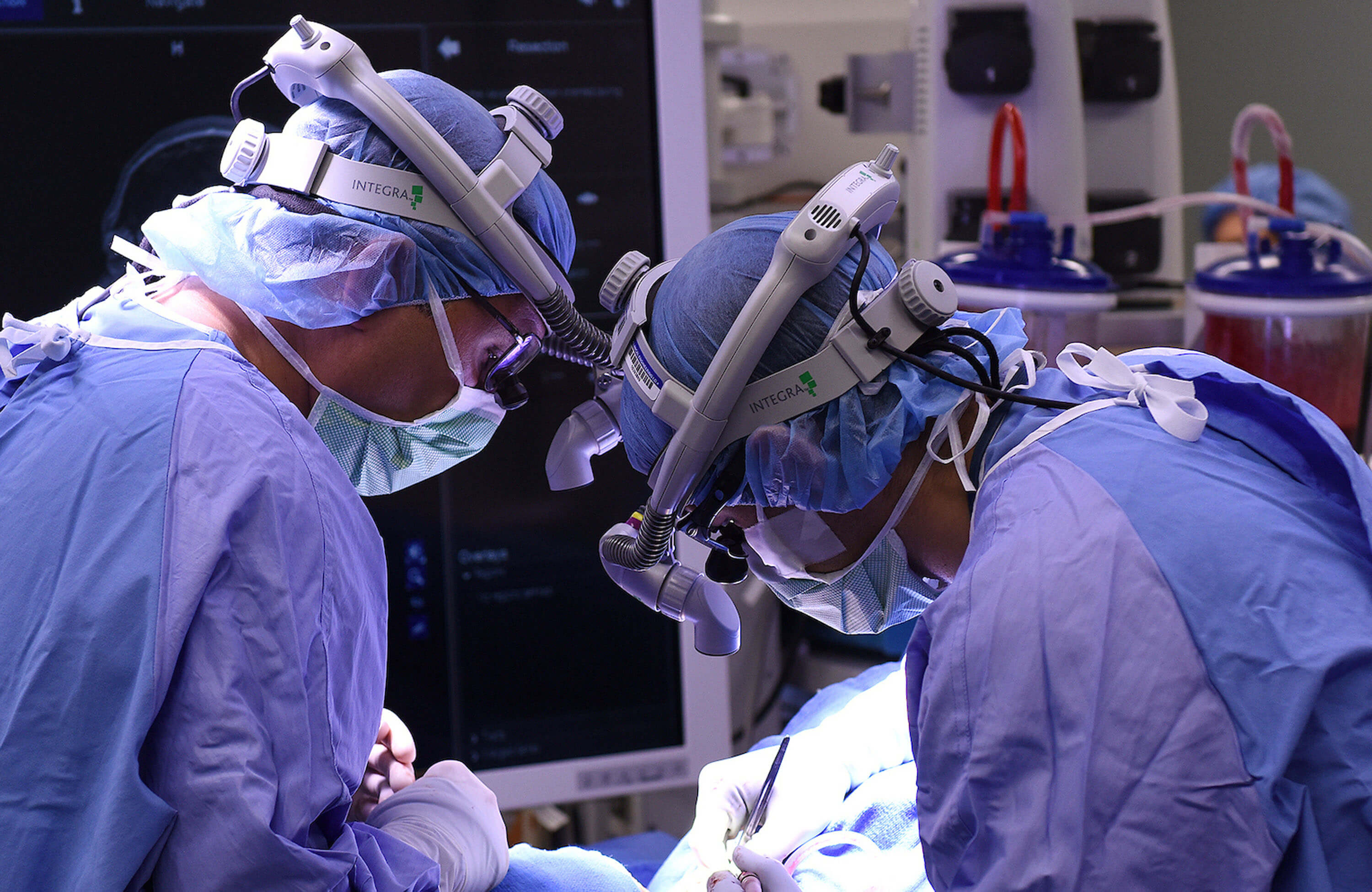 Dr. Shah, brain surgery. Photographed on 3/14/17. (IU Health/Mike Dickbernd)