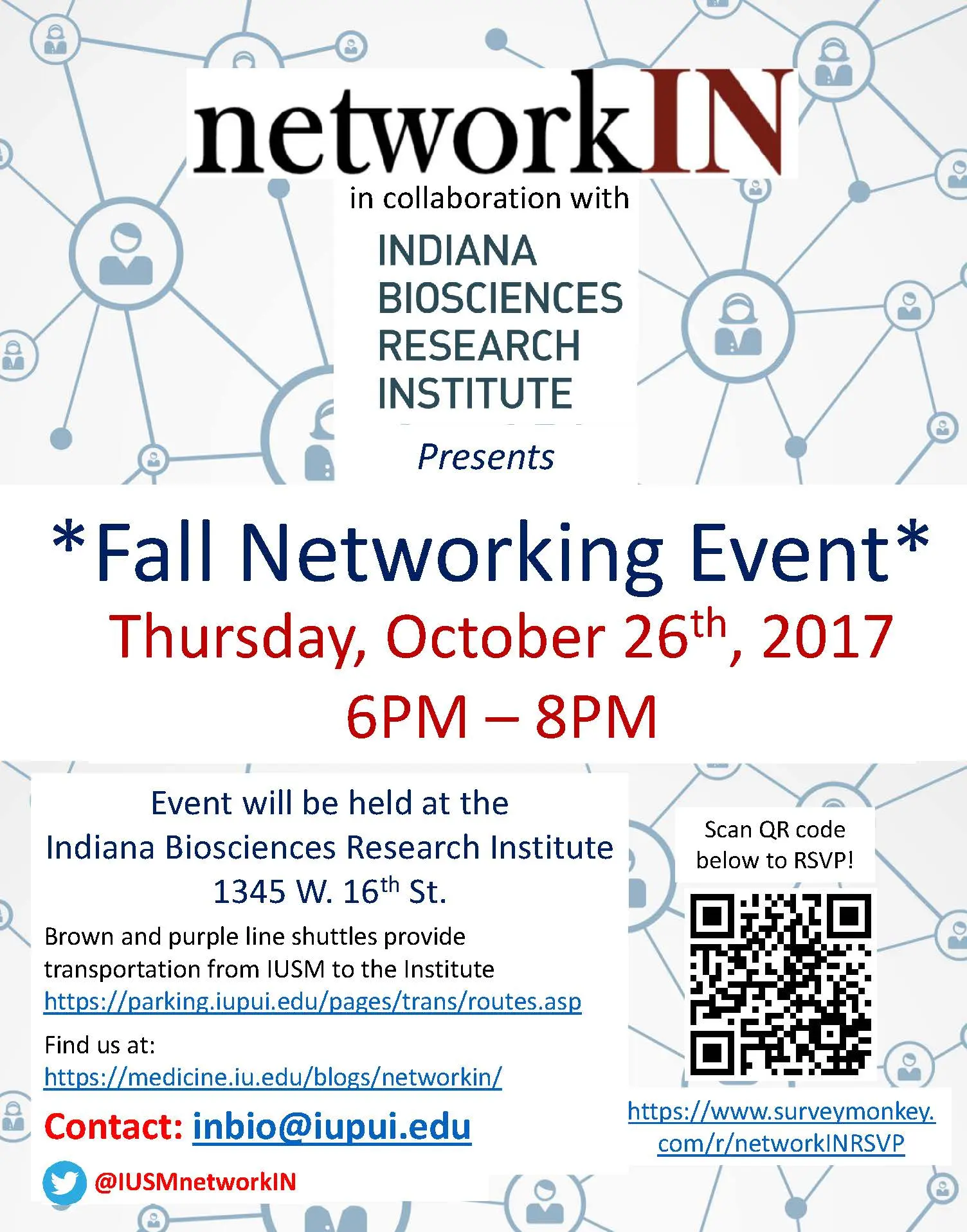 Fall Networking Event on October 26