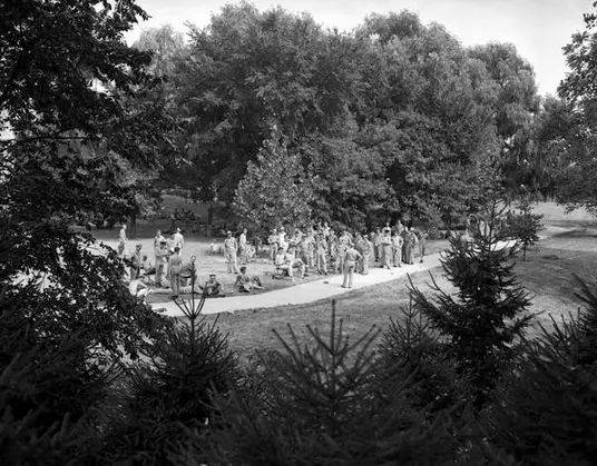 ASTP Soldiers in Polio Quarantine