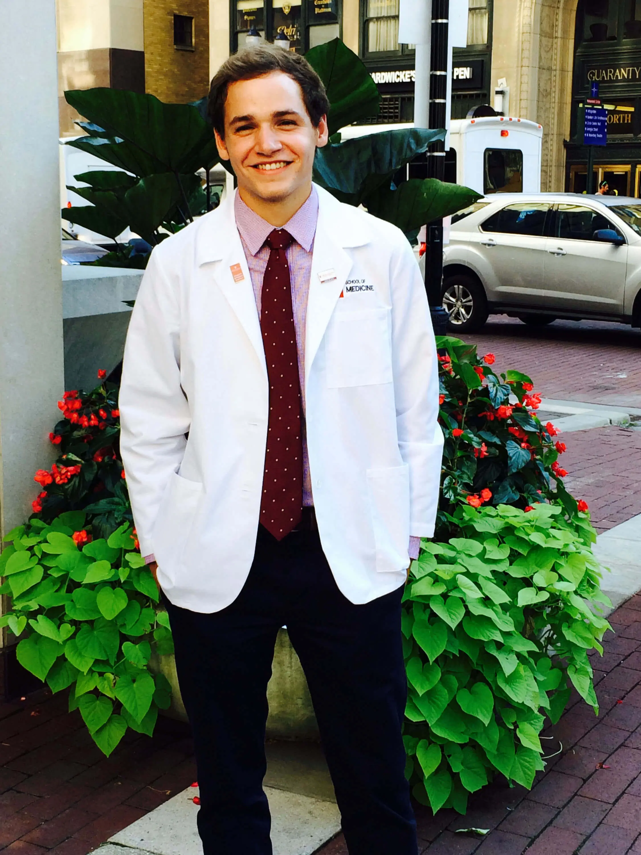 David Reeg Medical student chosen for competitive ethics program in Europe