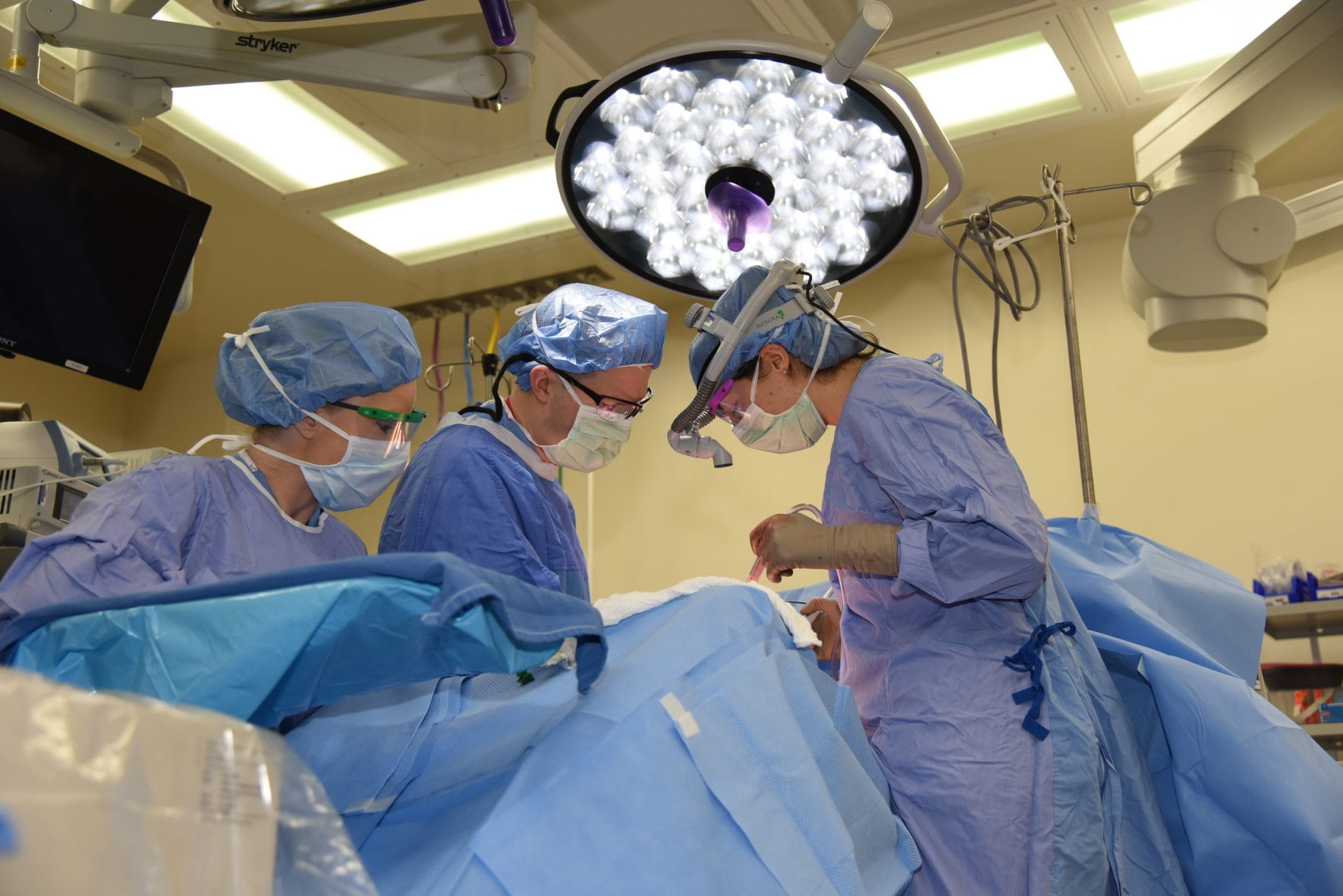 Mellon in OR procedure
