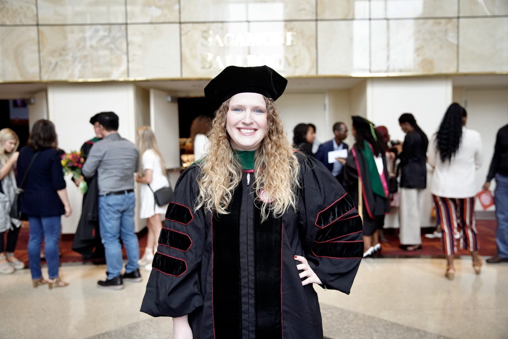 Grzych at graduation