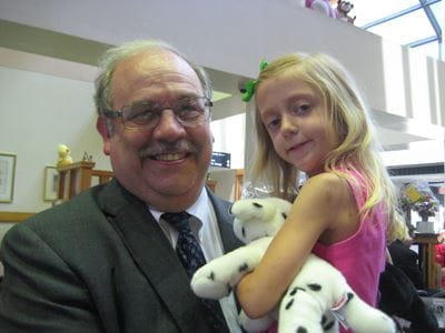 Dr. Clapp and Emily in 2012 Dr. Clapp and Emily in Fall 2012