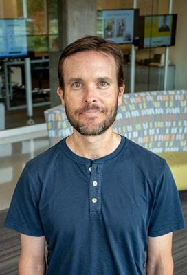 Adam Hirsh at the IUPUI Pain Research Laboratory