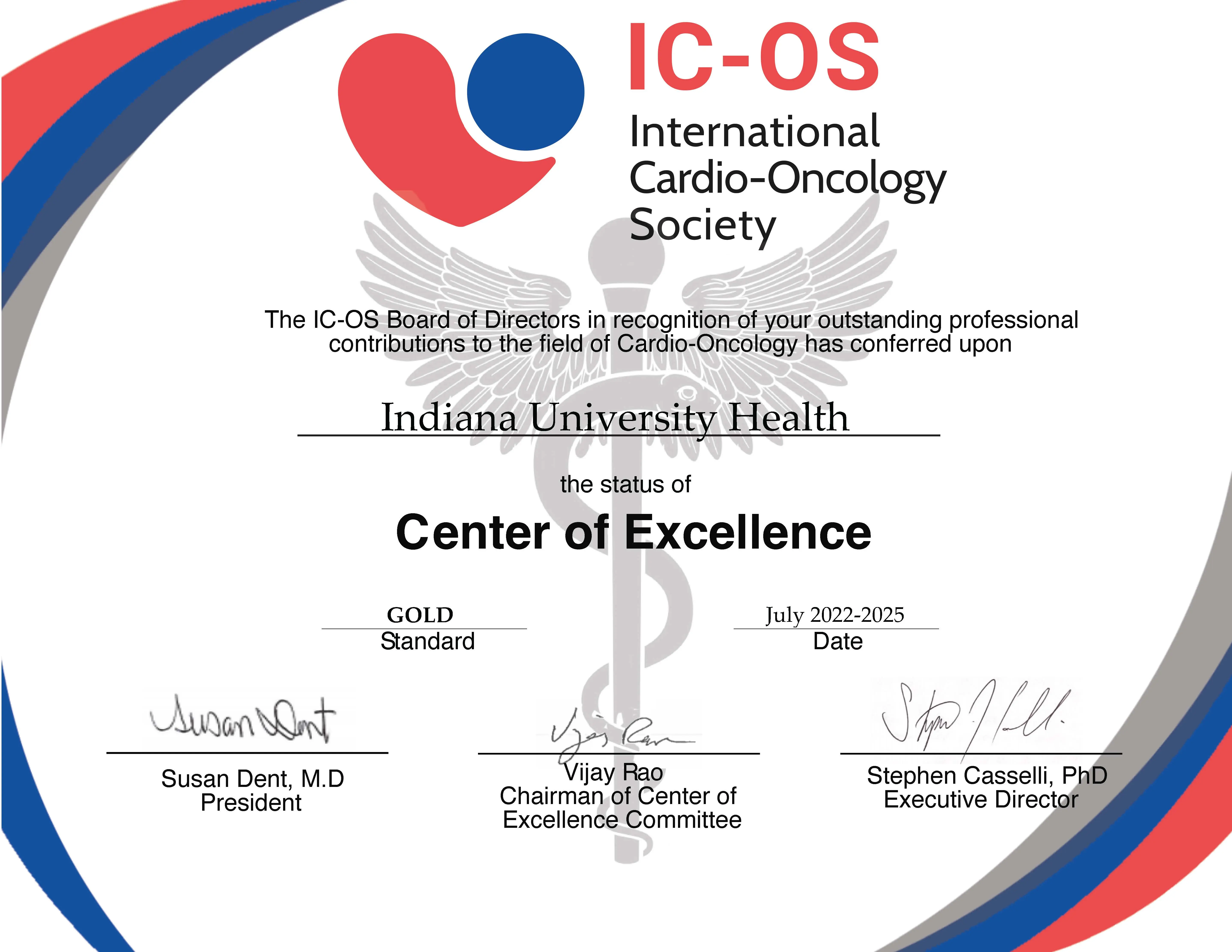 IU COE Certificate