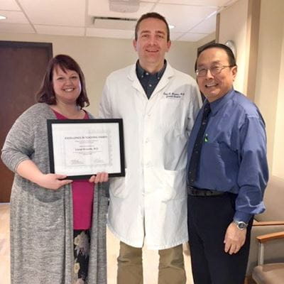 Katie Stanton, MD, Lionel Brounts, MD, and Fen-Lei Chang, PhD, MD