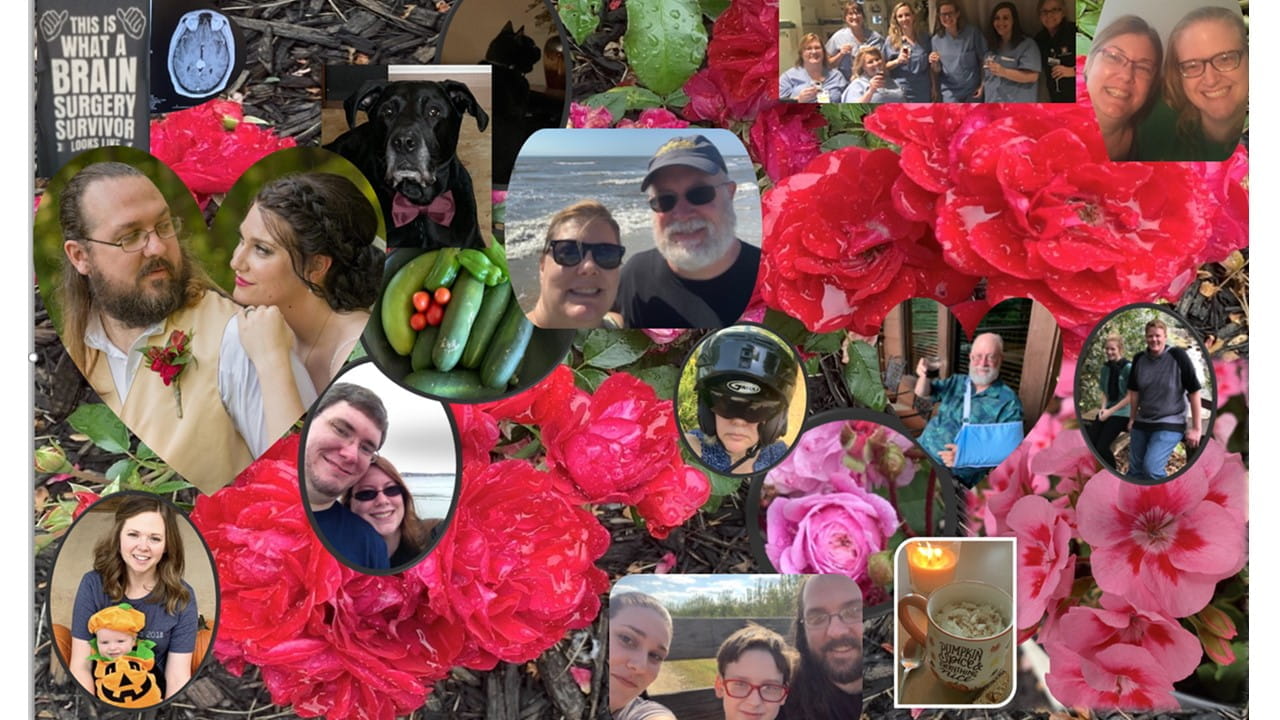 Mary Martin Hemphill 2020 Joy Wins collage