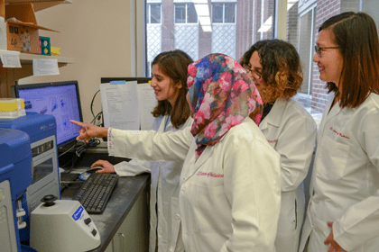Residency students from Wells Center