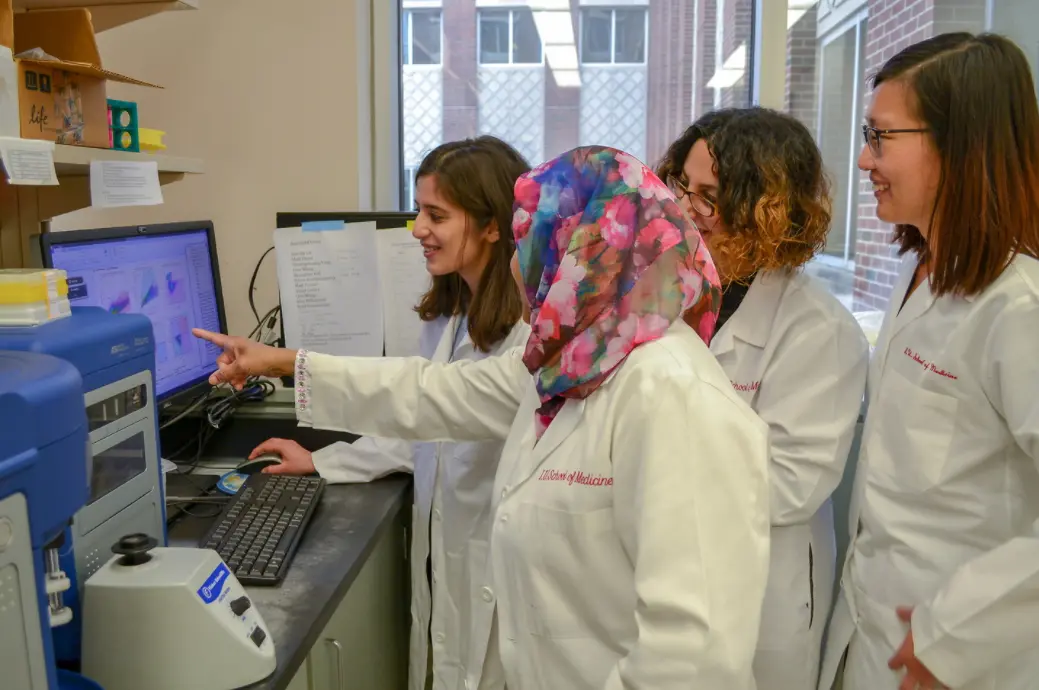 Residency students from Wells Center