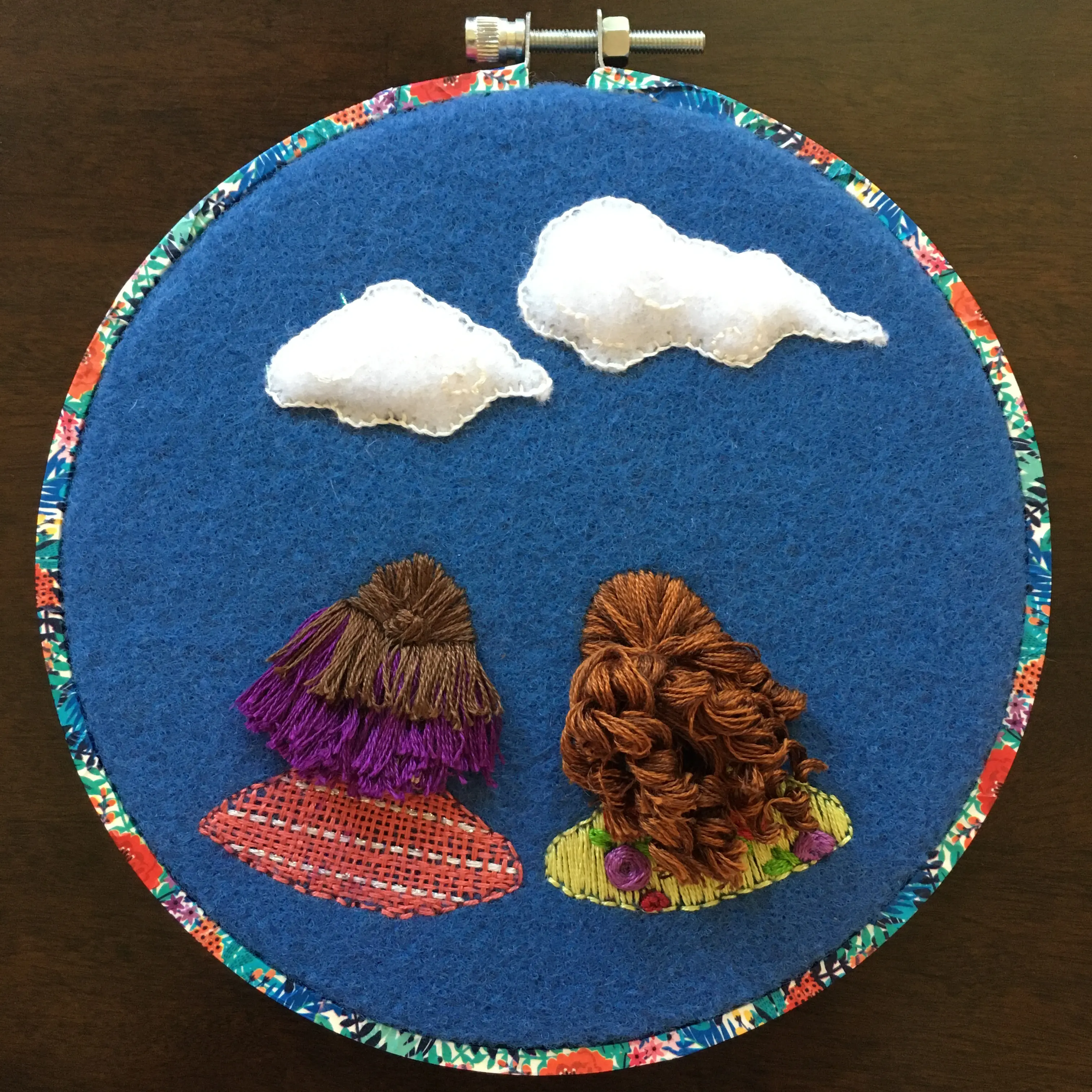 Abbi Smith embroidery for Sharing Joy Project
