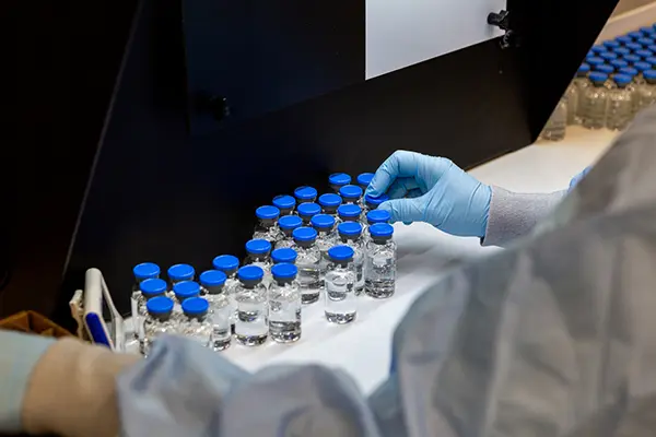 Visual inspection process for investigational remdesivir