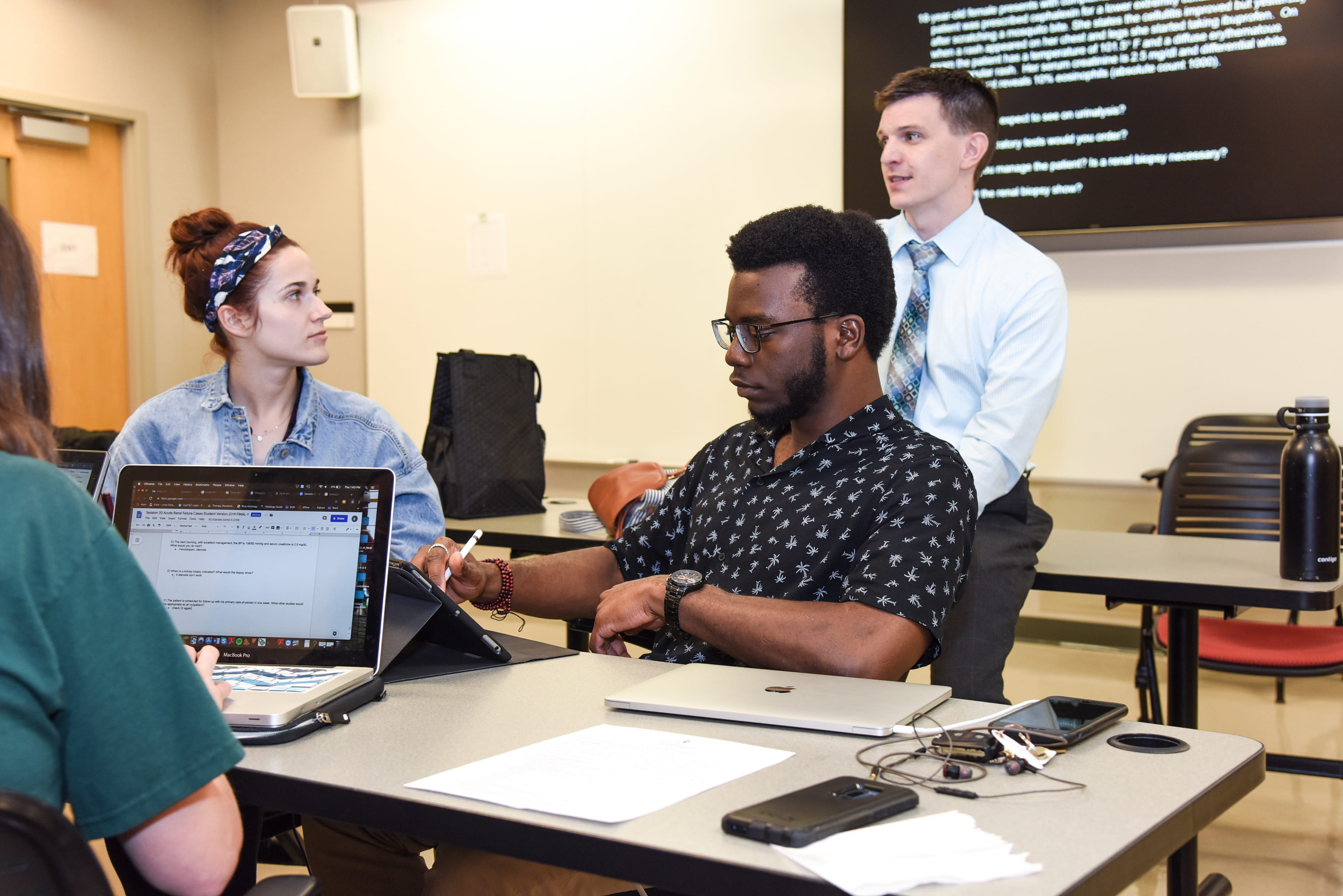 Kyle Gospodarek teaches at the Northwest-Gary campus