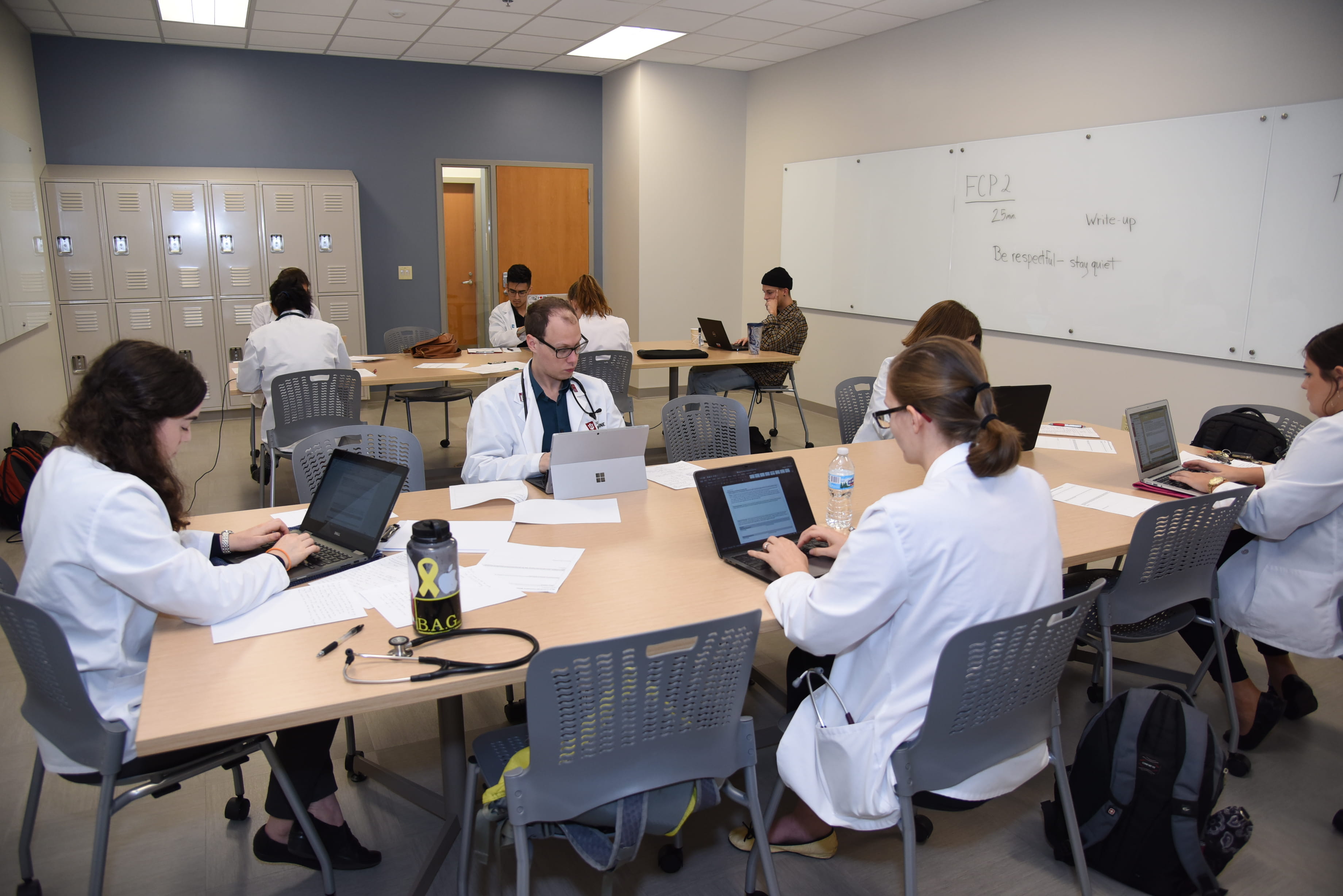 Evansville medical students