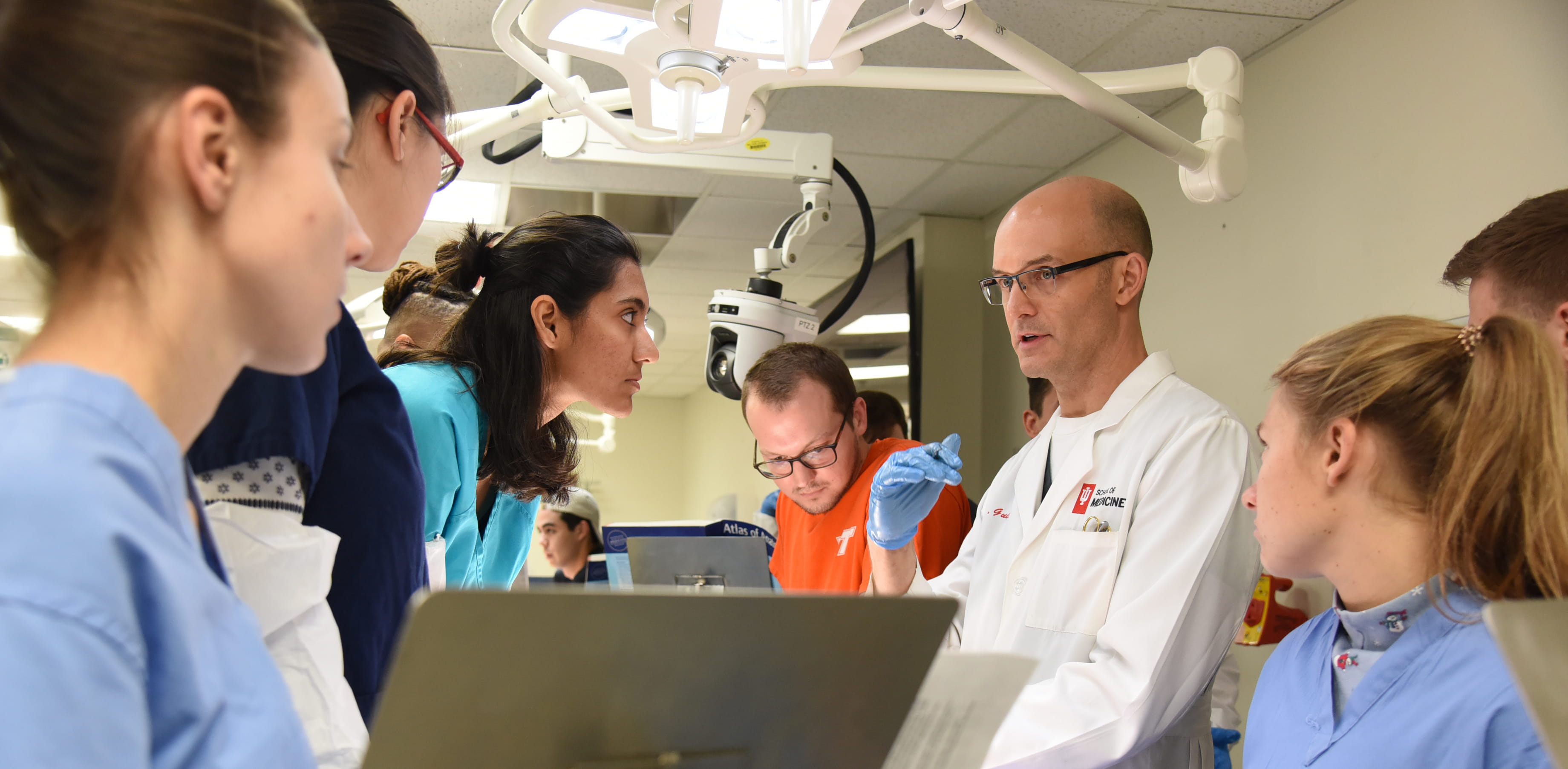 anatomy lab at IUSM Muncie