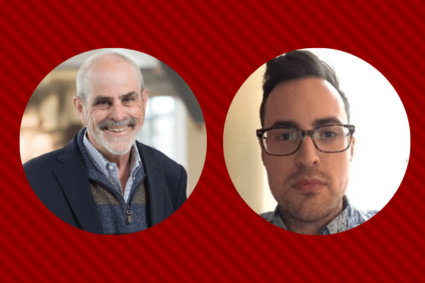 Dr. Frankel and Ian Fischer