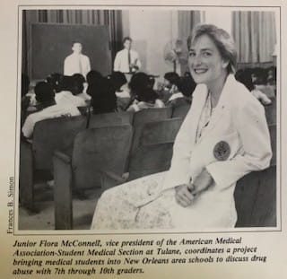 Flora Hammond in medical school