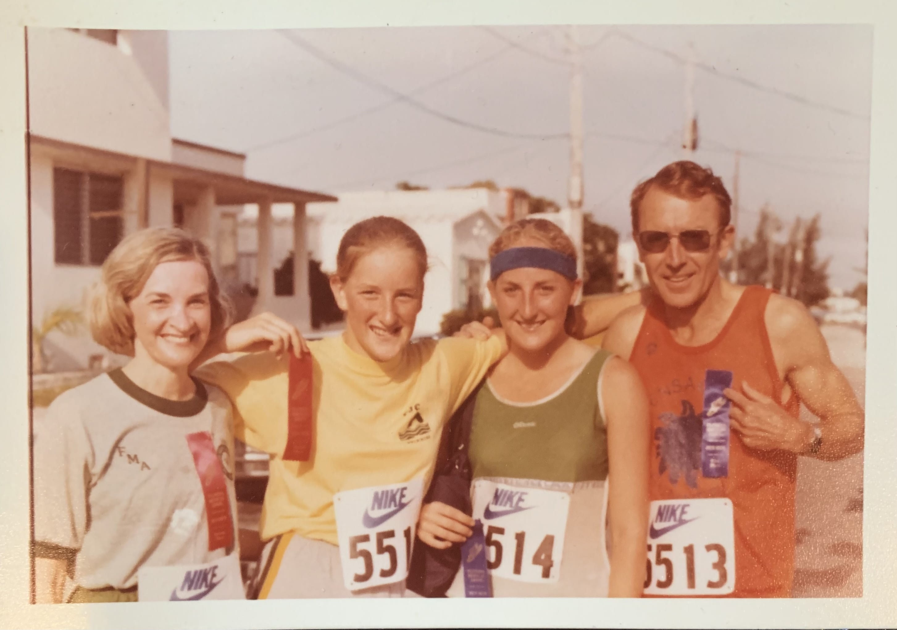 Flora Hammond with her family