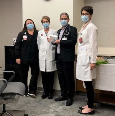 Dr. Mohammed Homsi and IU West Team