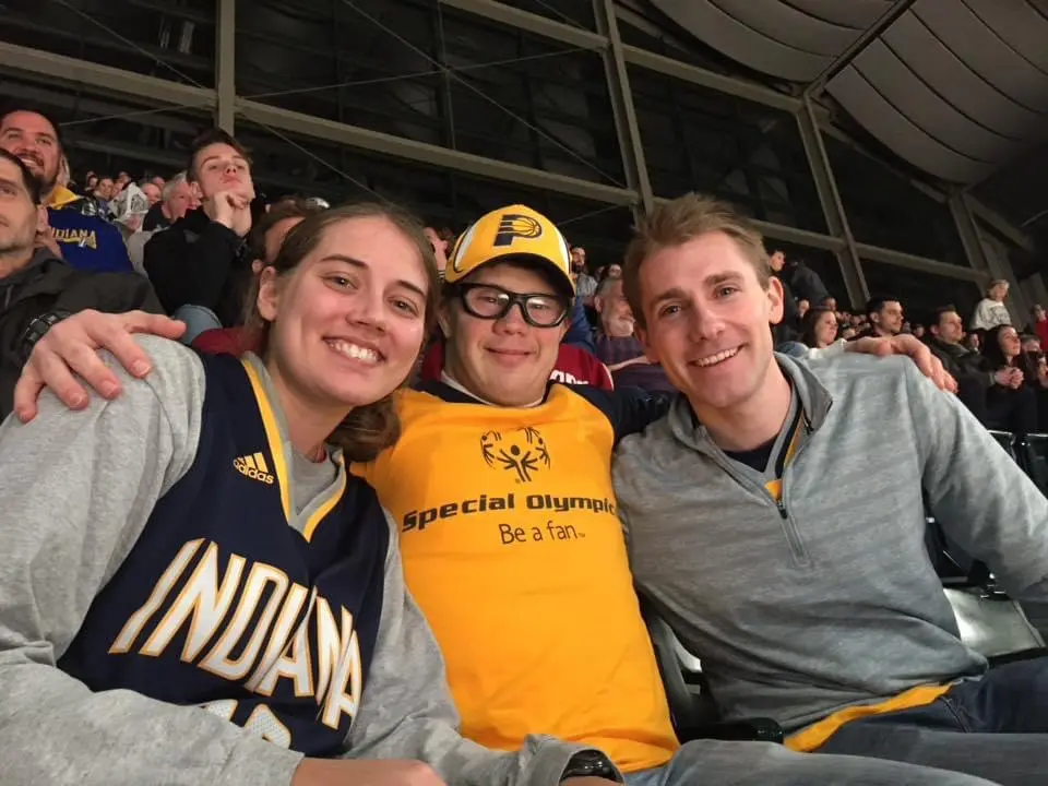 Kristen Swanson and Petr Sliva with Sliva's brother Tommy