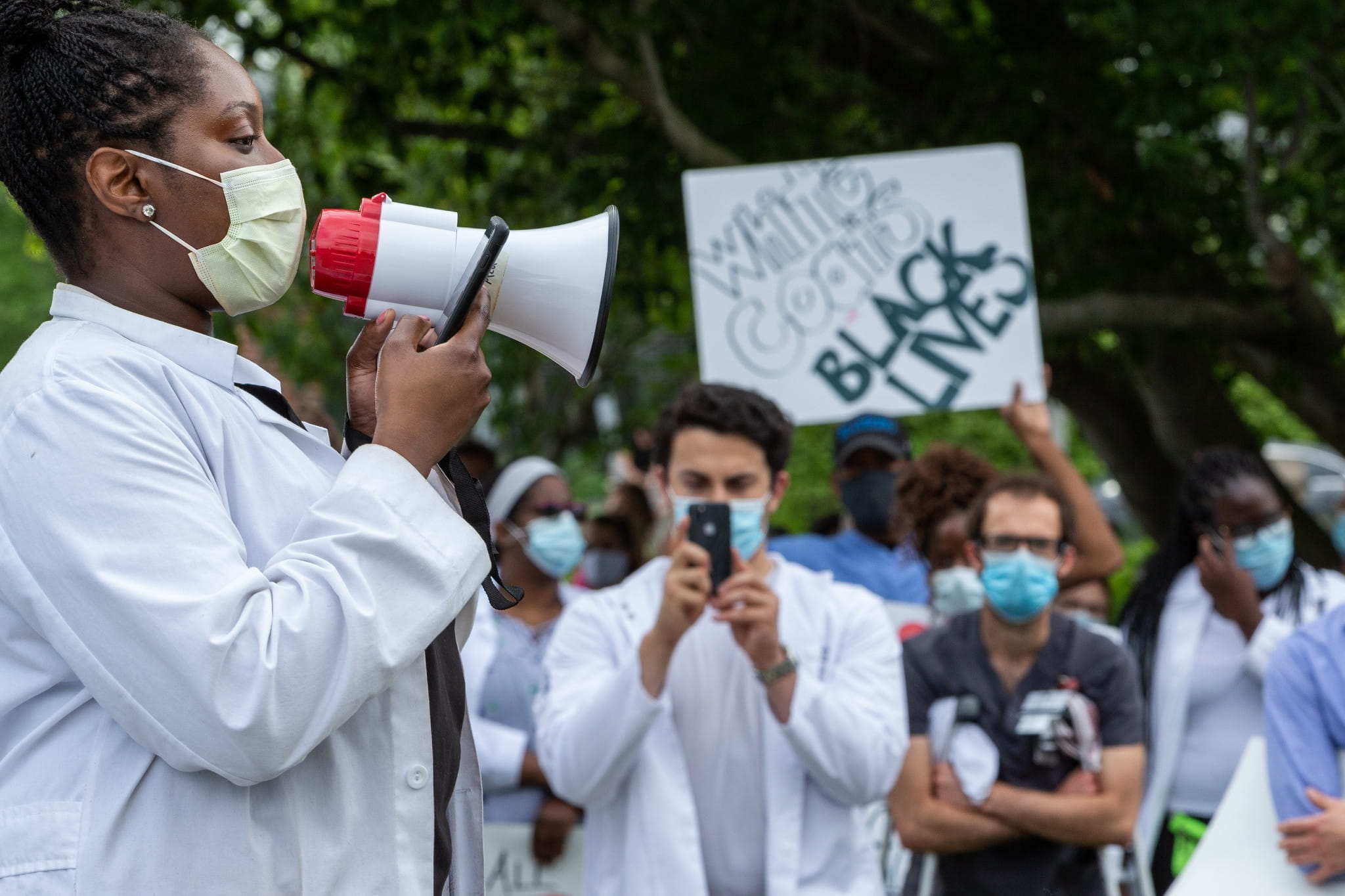 White Coats for Black Lives