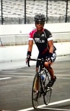 Karen Smartt cycling