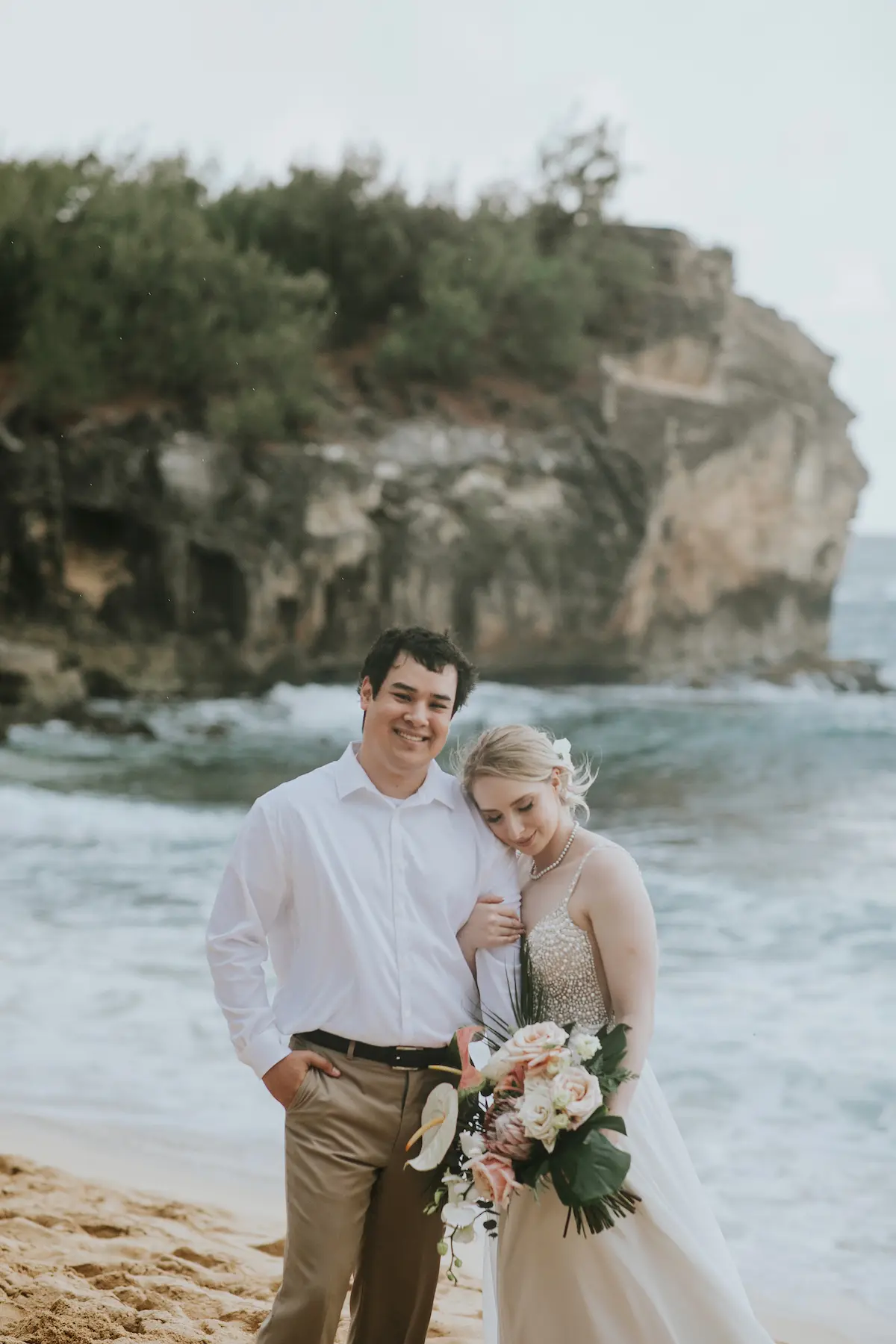 Ethan Biggs and Sydney Clark wedding photo