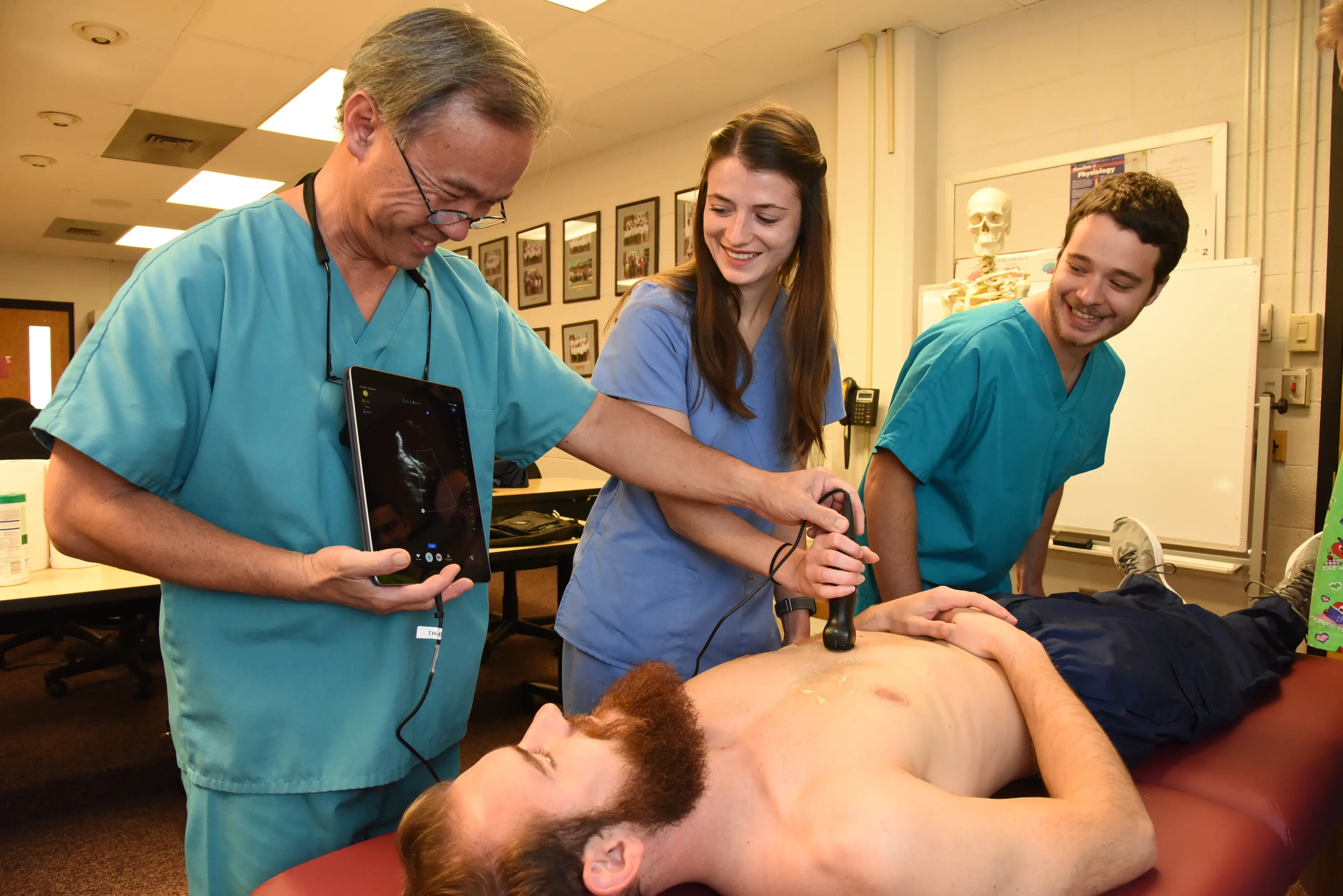 Dr. Duong and stutents