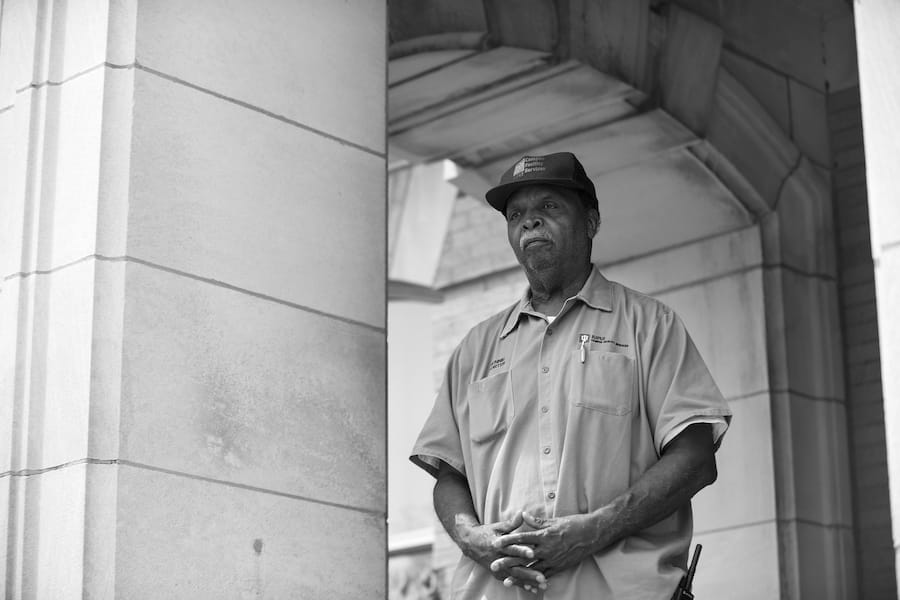 Bennie Porter-black and white photo