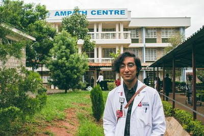 Bilal Jawed at AMPATH Kenya