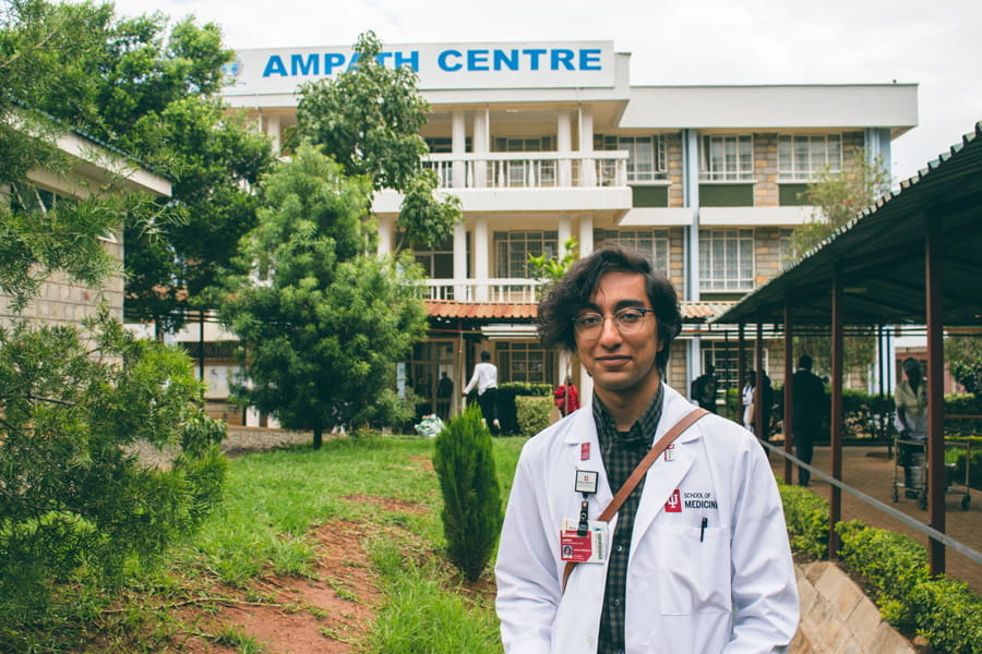Bilal Jawed at AMPATH Kenya Bilal Jawed at AMPATH Kenya