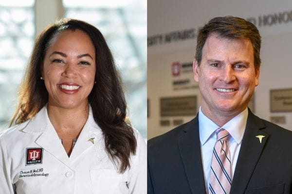 portrait of Dr. Chemen Neal and Dr. Alvaro Tori