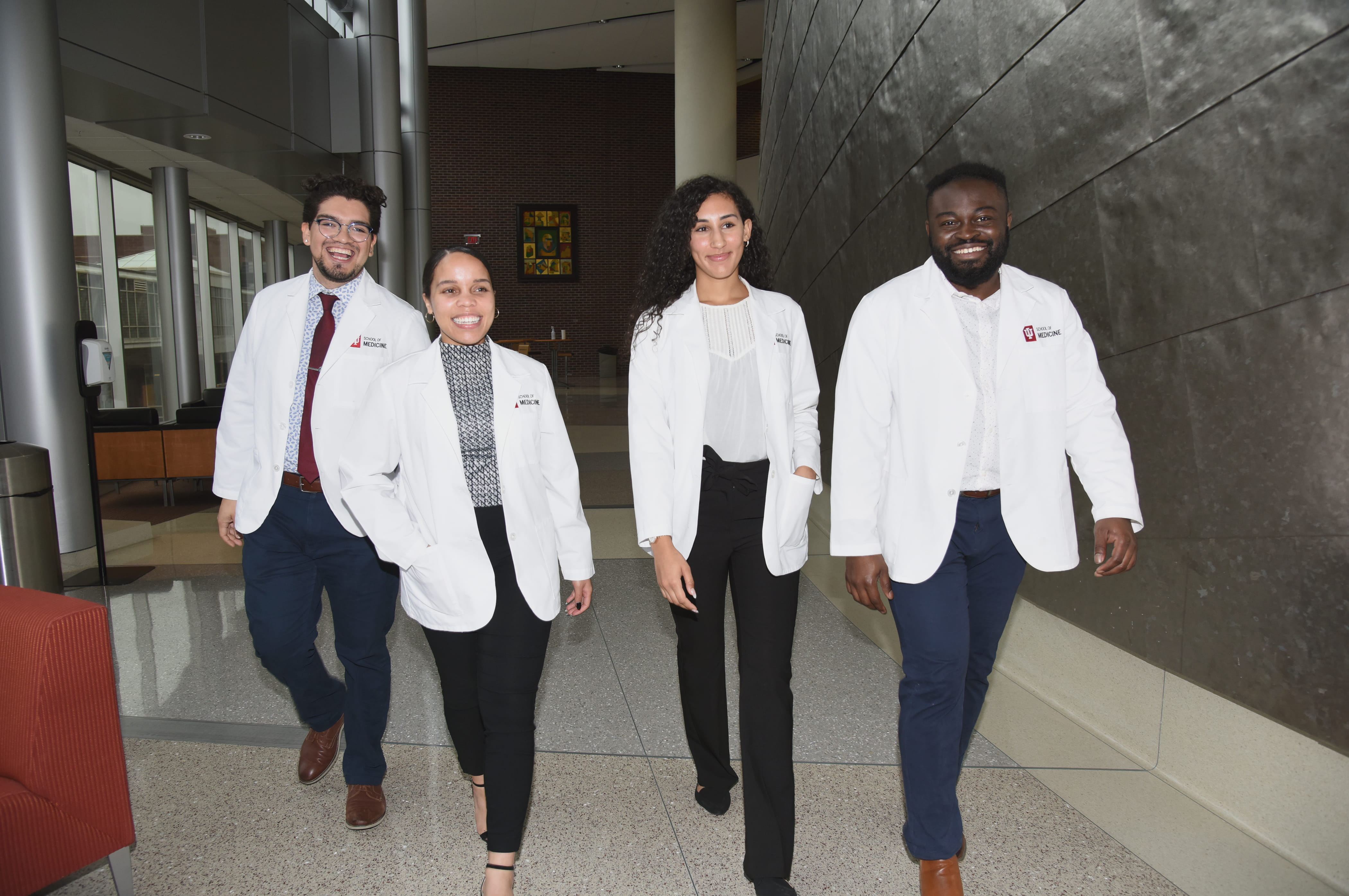 DEI Coalition board members walking together