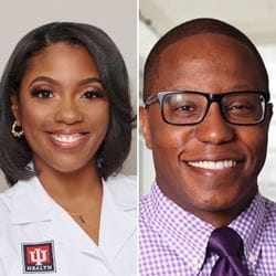 Dr. Francesca Duncan and Dr. Edwin Jackson