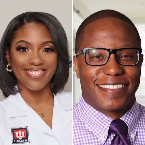 Dr. Francesca Duncan and Dr. Edwin Jackson