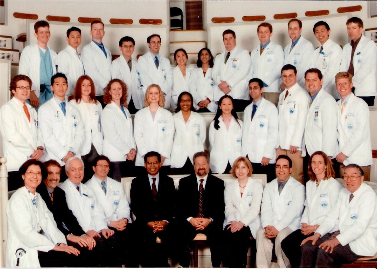 Carmella Evans-Molina residency class photo at Mass General