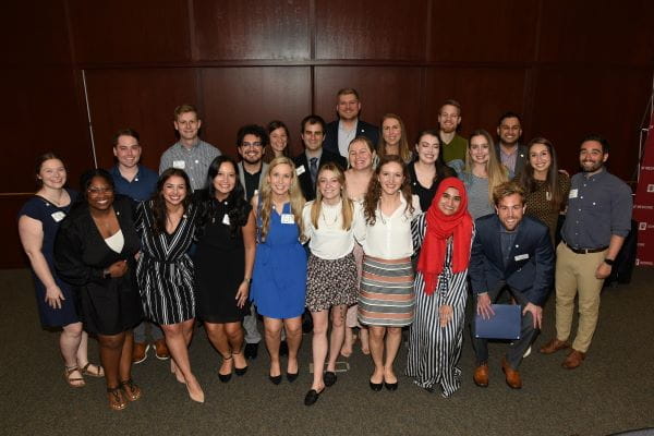 Group photo of award winners