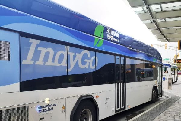 side of IndyGo bus