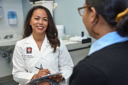 Chemen Neal at the vaginitis clinic