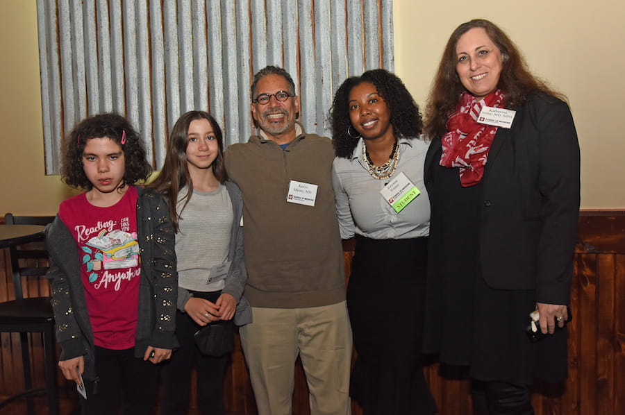 Kevin Moore at the Physician Mentor Awards Dinner