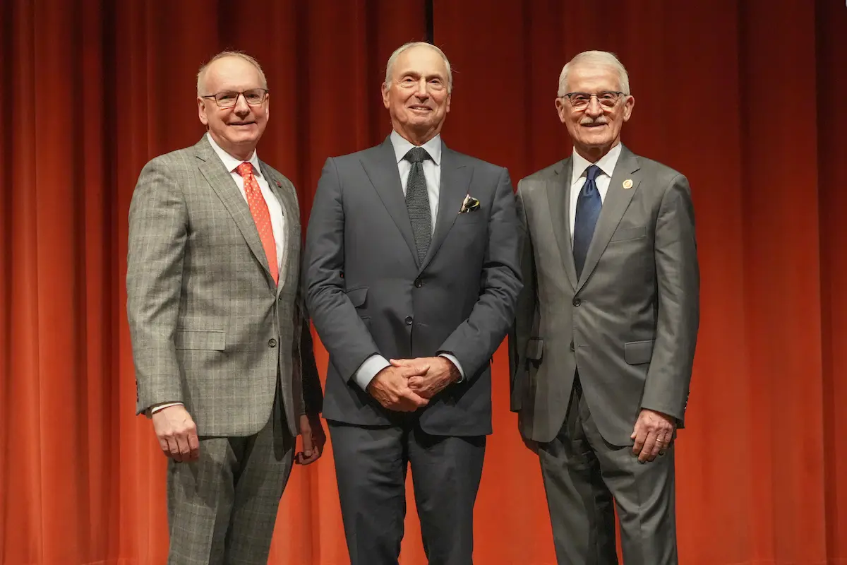 Jay Hess, Robert Grossman and Stephen Bogdewic