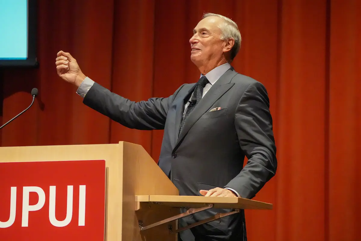 Robert Grossman, MD, speaks at IU School of Medicine Sept. 8, 2022
