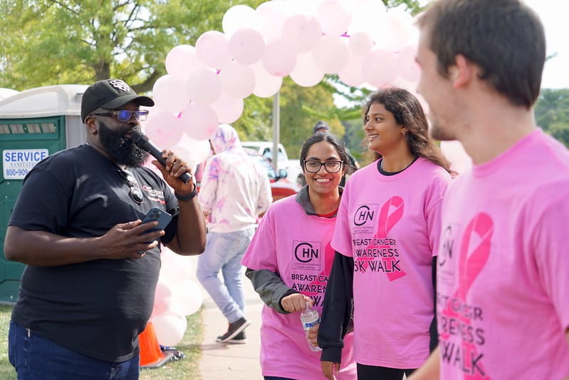Urban Medicine students at CHN Breast Cancer Walk