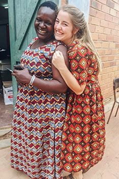 Mary Ann Etling in Kenya