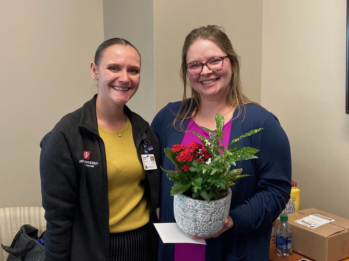 Bri Rayman and Dr. Carrie Wirth