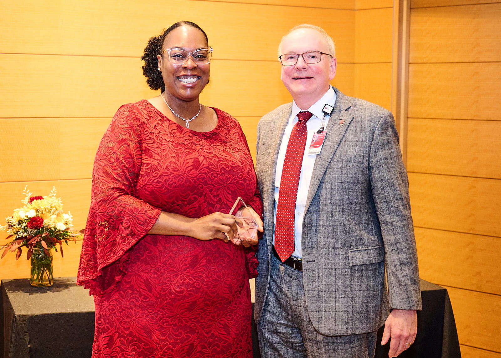 Dawn Wright and Dean Hess