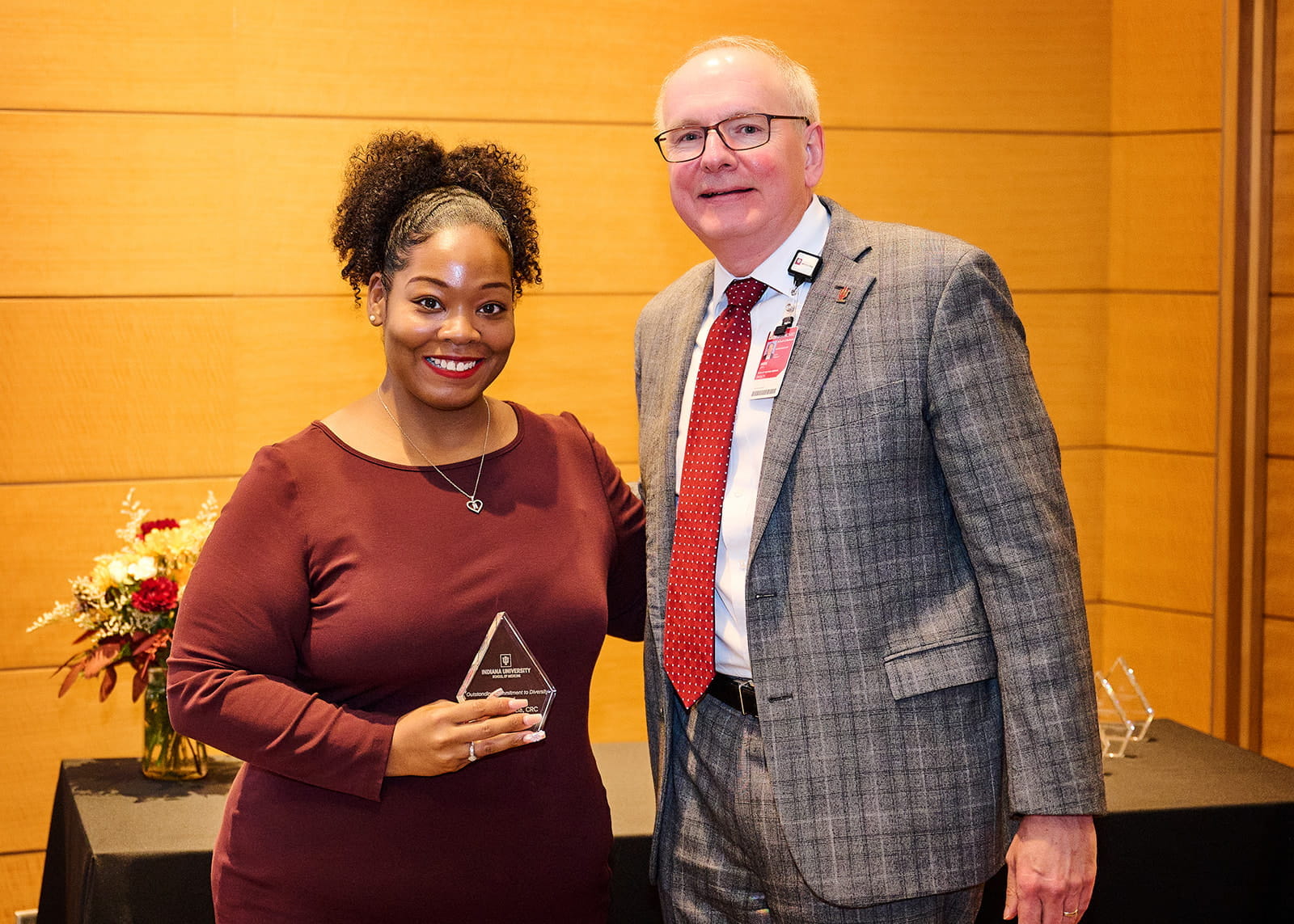 Nicole Garcia and Dean Hess