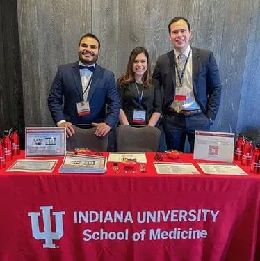 Luna and Montalvan representing LARF at conference