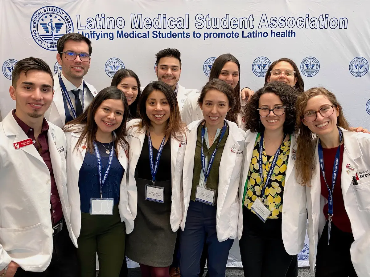 Luna and LMSA members at conference